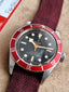 Tudor Heritage Black Bay Burgundy Bezel Black Dial Stainless Steel Automatic Men's Watch 79230R