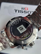 Tissot PRC 200 Chronograph Silver Dial Stainless Steel Men's Quartz Watch T114.417.11.037.00
