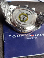 Tommy Hilfiger TH85 Chronograph White Dial Stainless Steel Men's Quartz Watch 1792184