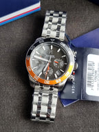 Tommy Hilfiger TH85 Grey Dial Stainless Steel Chronograph Quartz Men's Watch 1792186