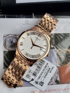 Tissot Tradition Silver Dial Rose Gold PVD Stainless Steel Men's Quartz Watch T063.610.33.038.00