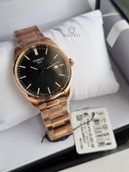 Tissot PR 100 40mm Black Dial Rose Gold PVD Stainless Steel Men's Quartz Watch T150.410.33.051.00