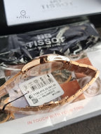Tissot PR 100 40mm Black Dial Rose Gold PVD Stainless Steel Men's Quartz Watch T150.410.33.051.00