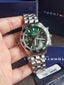 Tommy Hilfiger TH85 Green Dial Stainless Steel Chronograph Quartz Men's Watch 1792214