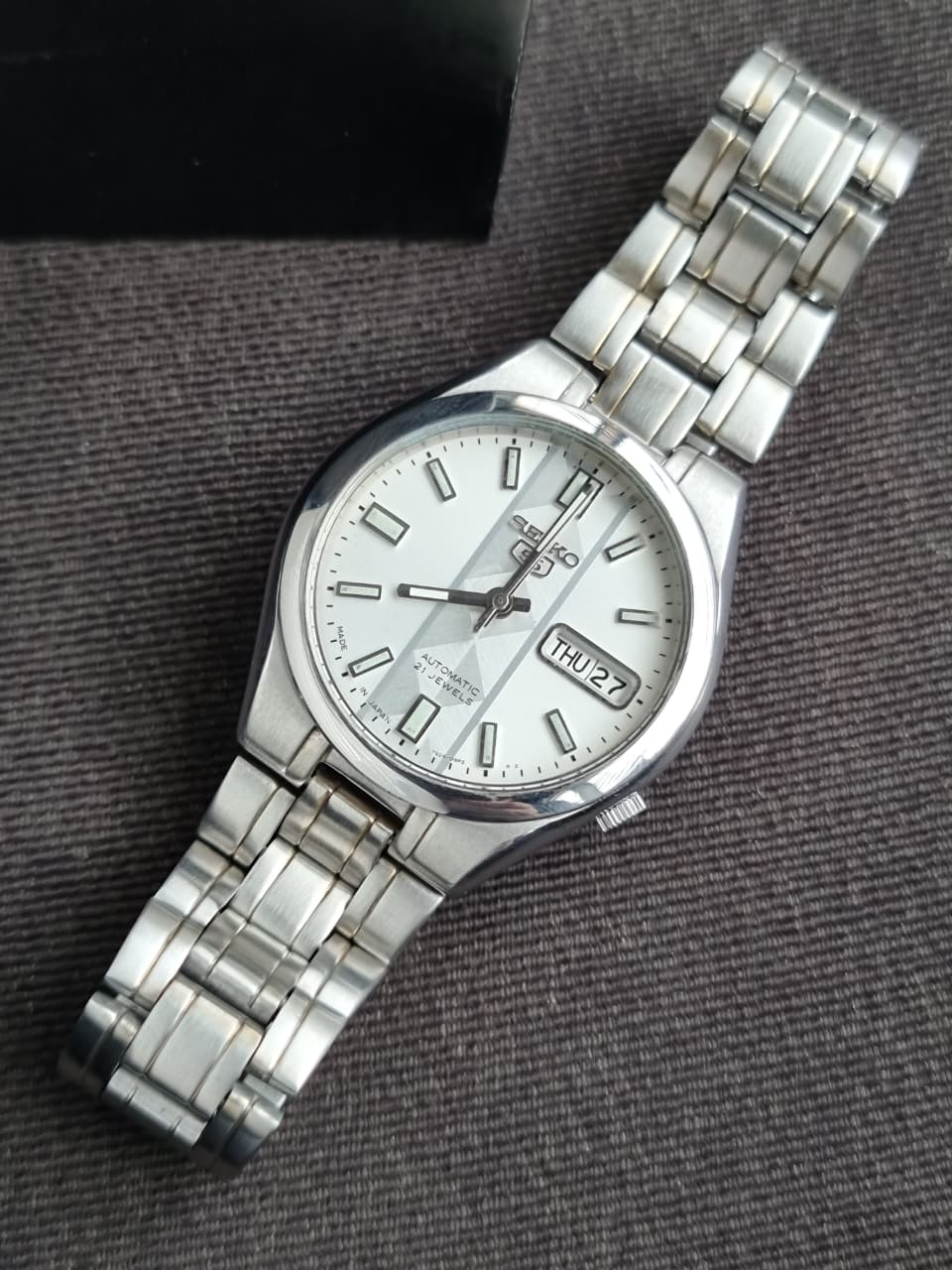 Seiko 5 Automatic 36mm Stainless Steel Men's Watch