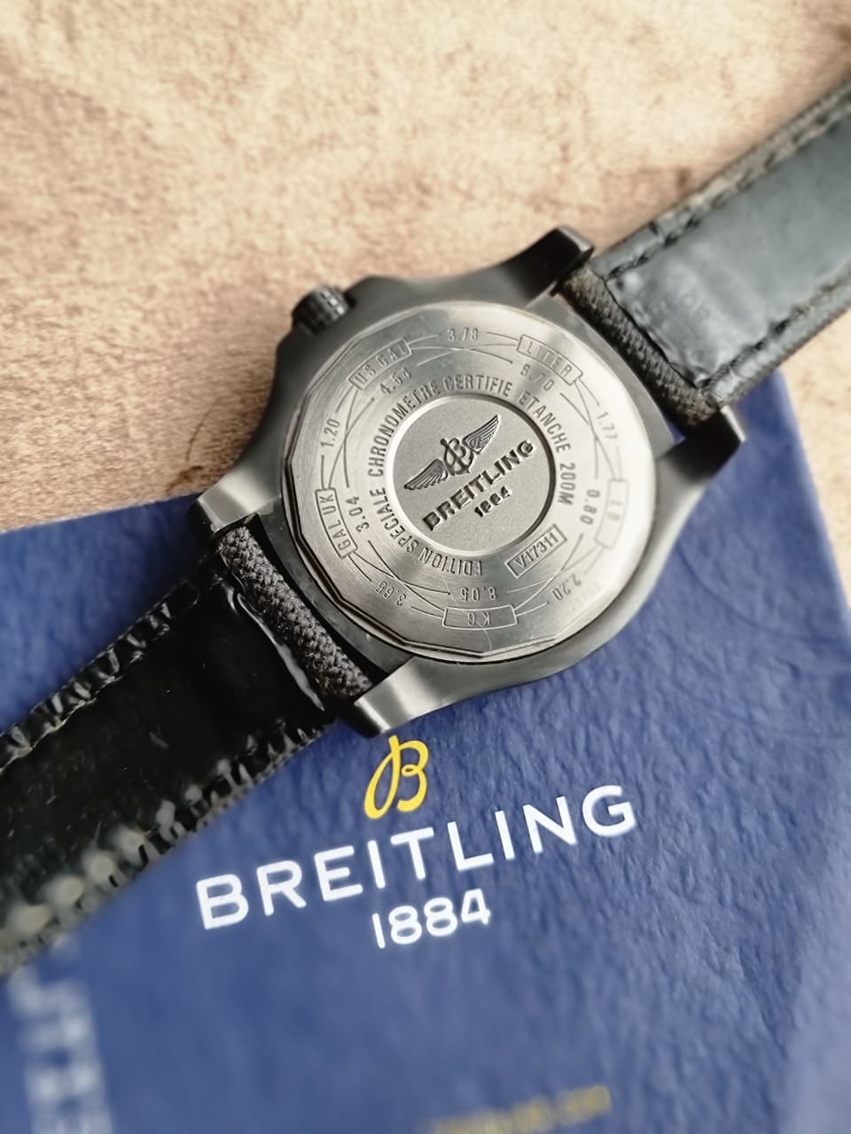 Breitling Avenger Blackbird 44 Black Titanium Black Dial Automatic Men's Watch V1731110/BD74-109W