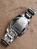 Seiko 5 Automatic Golden Dial Stainless Steel Men's Watch