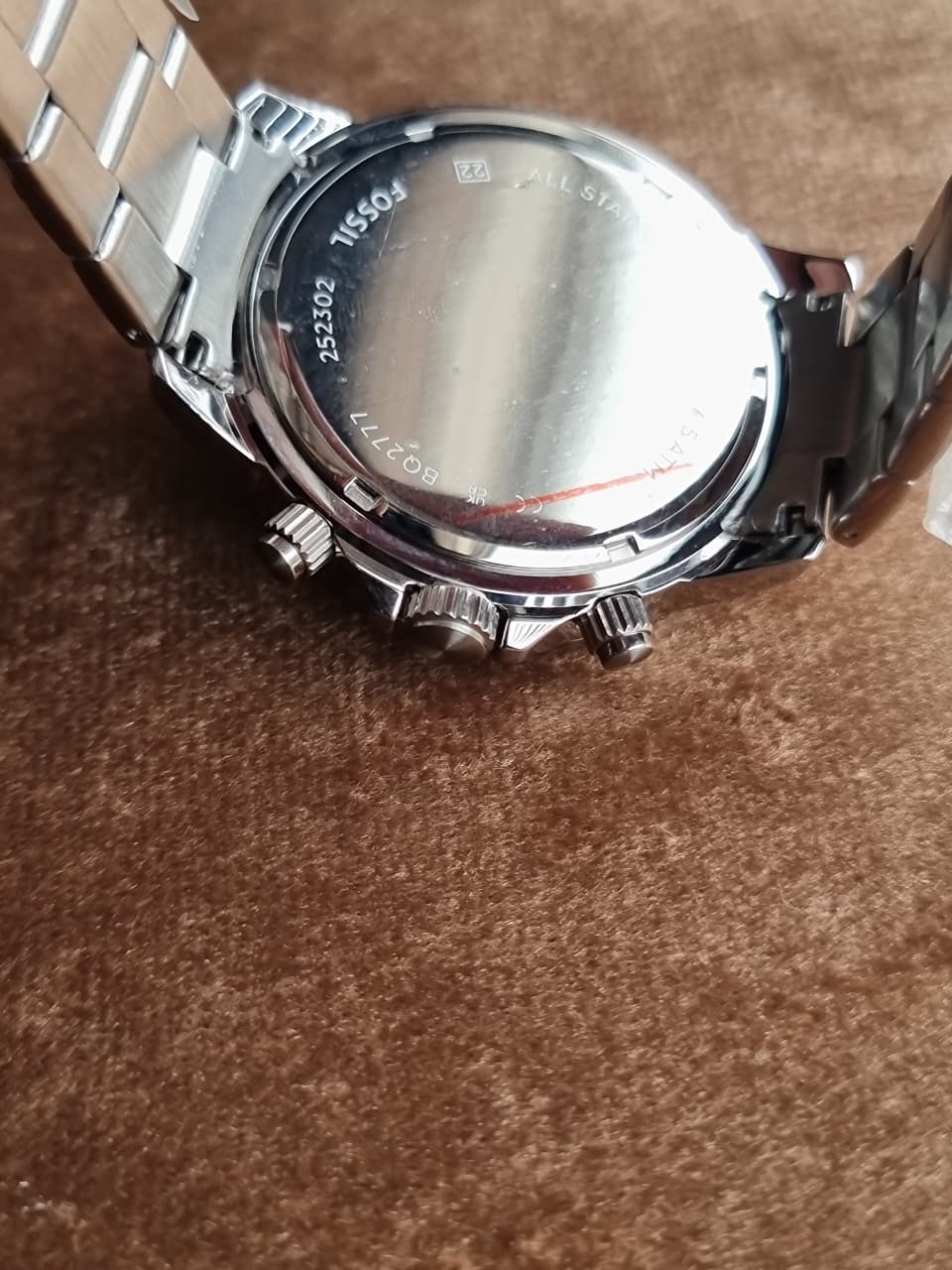 Fossil Bannon Multifunction Men's Watch BQ2777 – Green Dial, Stainless Steel Bracelet
