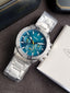Fossil Bannon Multifunction Men's Watch BQ2777 – Green Dial, Stainless Steel Bracelet