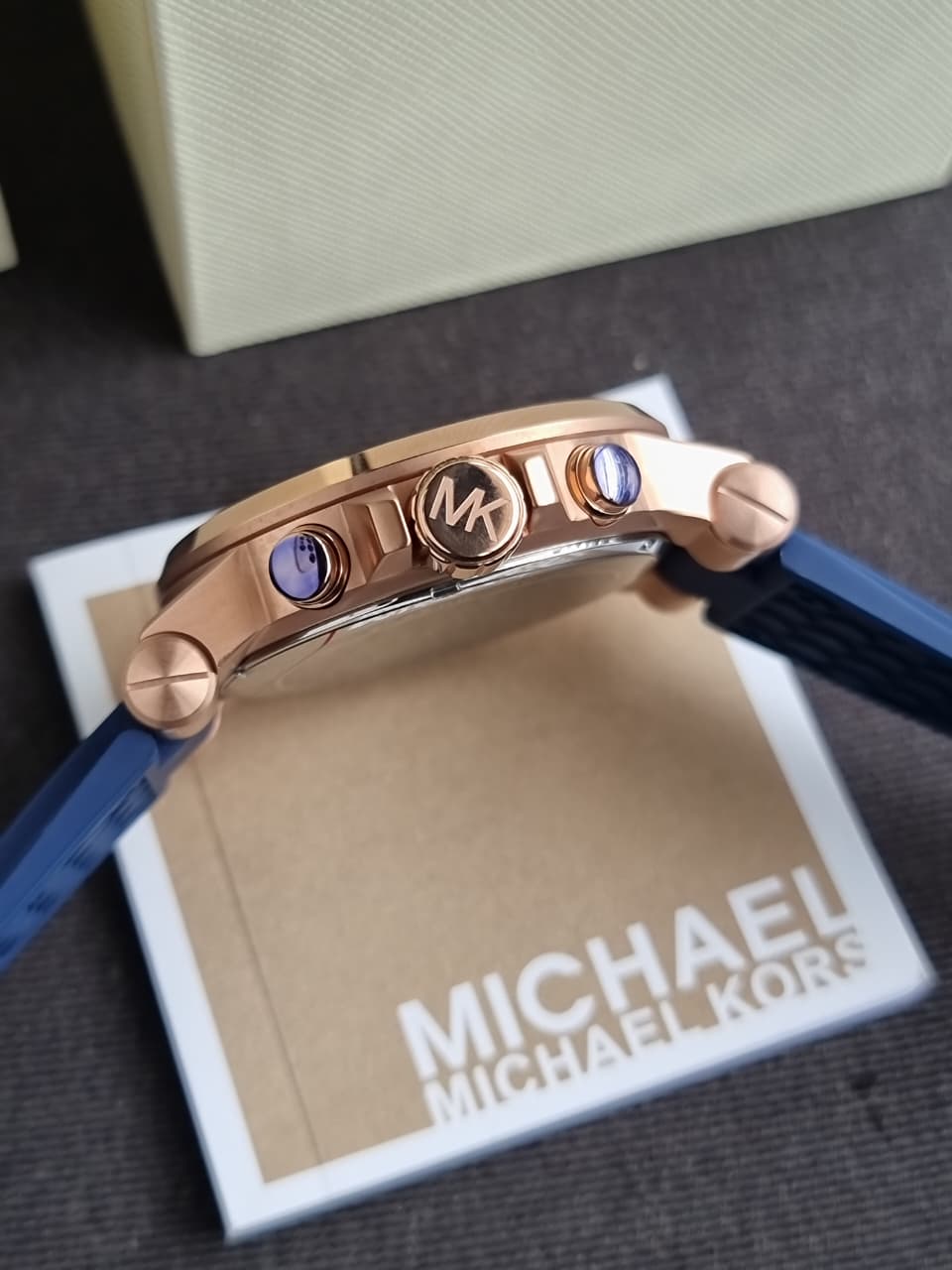 MICHAEL KORS Dylan Chronograph Navy Dial Men's Watch MK8295