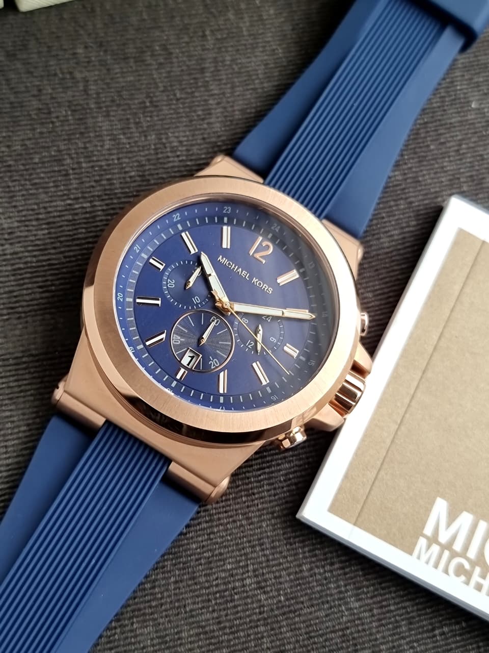 MICHAEL KORS Dylan Chronograph Navy Dial Men's Watch MK8295