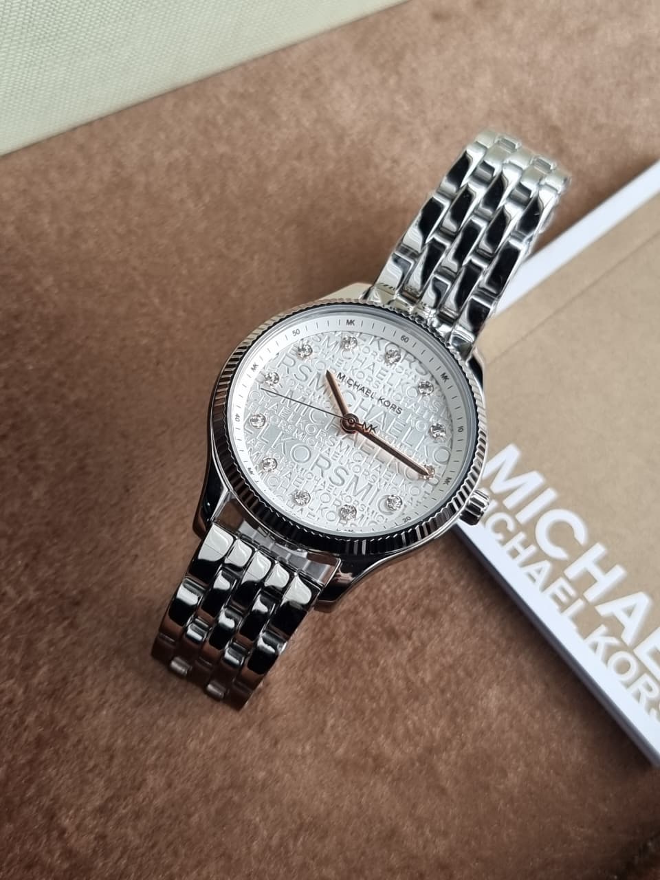 Michael Kors Lexington Women's Watch MK6797 – Silver Dial, Stainless Steel Bracelet