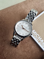 Michael Kors Lexington Women's Watch MK6797 – Silver Dial, Stainless Steel Bracelet