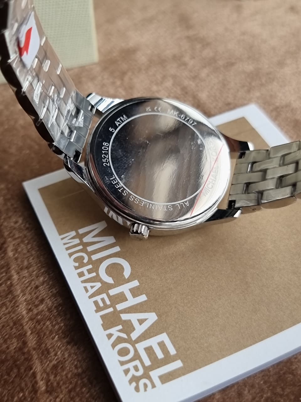 Michael Kors Lexington Women's Watch MK6797 – Silver Dial, Stainless Steel Bracelet