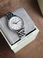 Michael Kors Lexington Women's Watch MK6797 – Silver Dial, Stainless Steel Bracelet