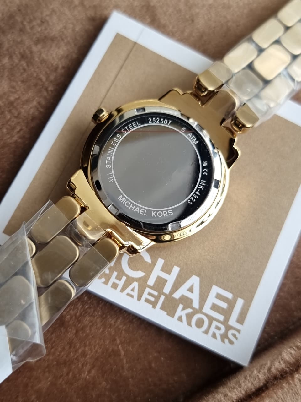 Michael Kors Phoebe Women's Watch MK4923 – Gold Dial, Gold-Tone Stainless Steel