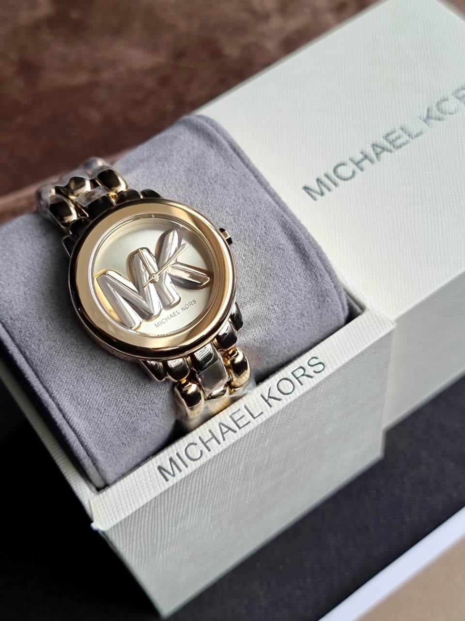 Michael Kors Phoebe Women's Watch MK4923 – Gold Dial, Gold-Tone Stainless Steel