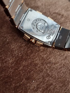 Omega Constellation Quadrella 19mm Women's Watch – Rose Gold & Stainless Steel, Mother of Pearl Dial 1283.79.00