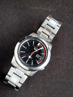 Seiko 5 Black Dial 40mm Dial Automatic Watch