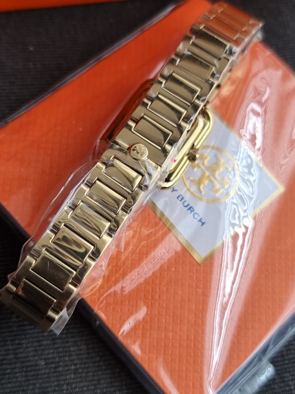 Tory Burch Small Kira TBW6028 Ivory Dial Gold-Tone Women's Watch