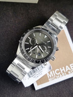 Michael Kors Men’s Quartz Stainless Steel Green Dial 45mm Watch MK8912