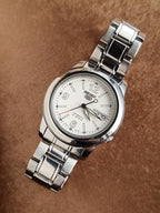 Seiko Series 5 Automatic White Dial 38mm  Men's Watch