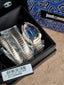 Just Cavalli Serpente Metallica JC1L224M0095 Blue Dial Two-Tone Women's Watch