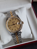 Tudor Prince Date M74033-0013 Champagne Dial Two-Tone Automatic Men's Watch