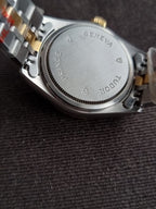 Tudor Prince Oysterdate 72033 Champagne Dial 10-Diamond Two-Tone Automatic Men's Watch