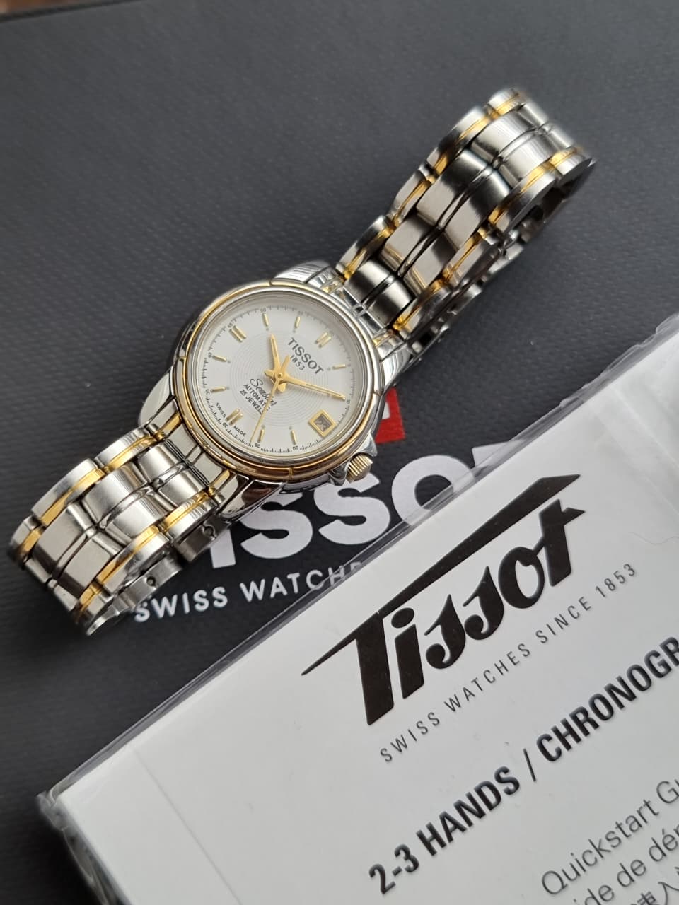 Tissot Seastar A630/730K 25 Jewels Automatic Two-Tone Women's Watch