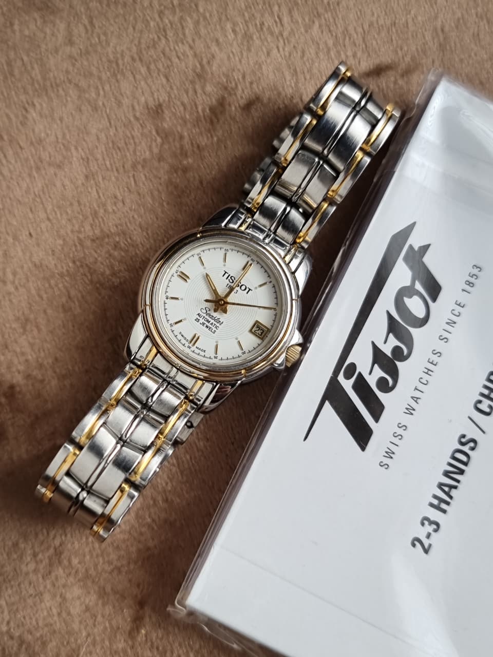 Tissot Seastar A630/730K 25 Jewels Automatic Two-Tone Women's Watch