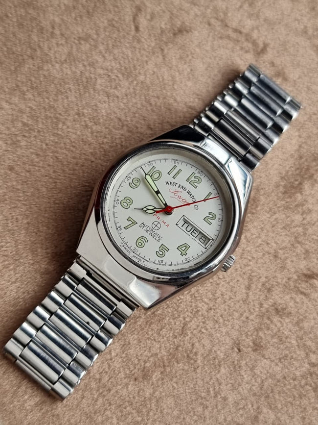West end watch 36mm White Dial Automatic Watch Hover Image