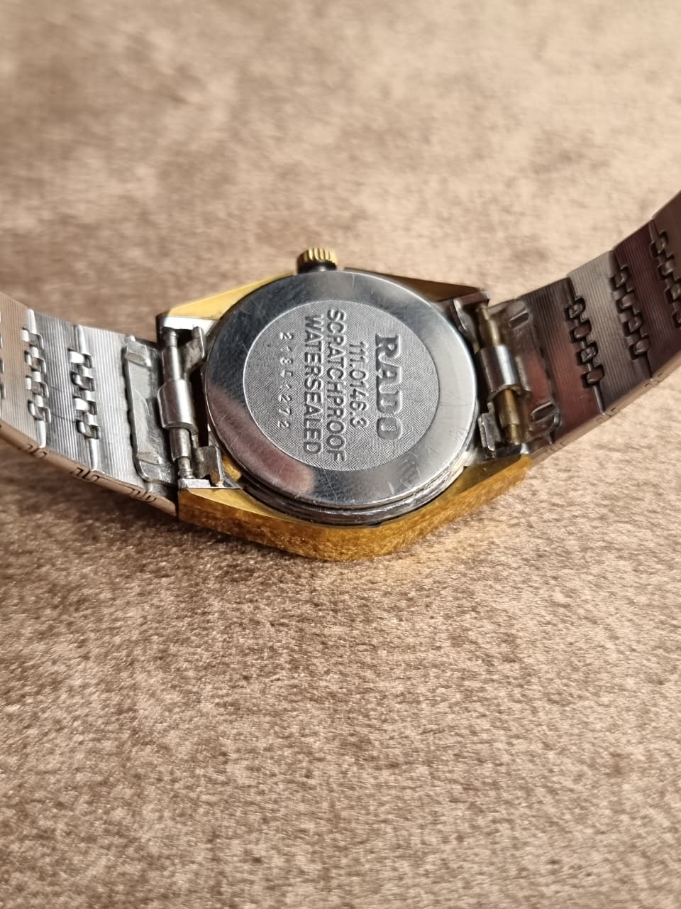 Rado DiaStar 25mm Gold-Tone Swiss Quartz Women's Watch