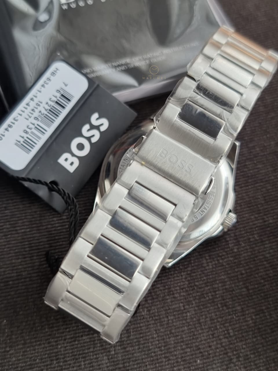Hugo Boss Strike 1514171 Light Blue Dial Stainless Steel Men's Quartz Watch