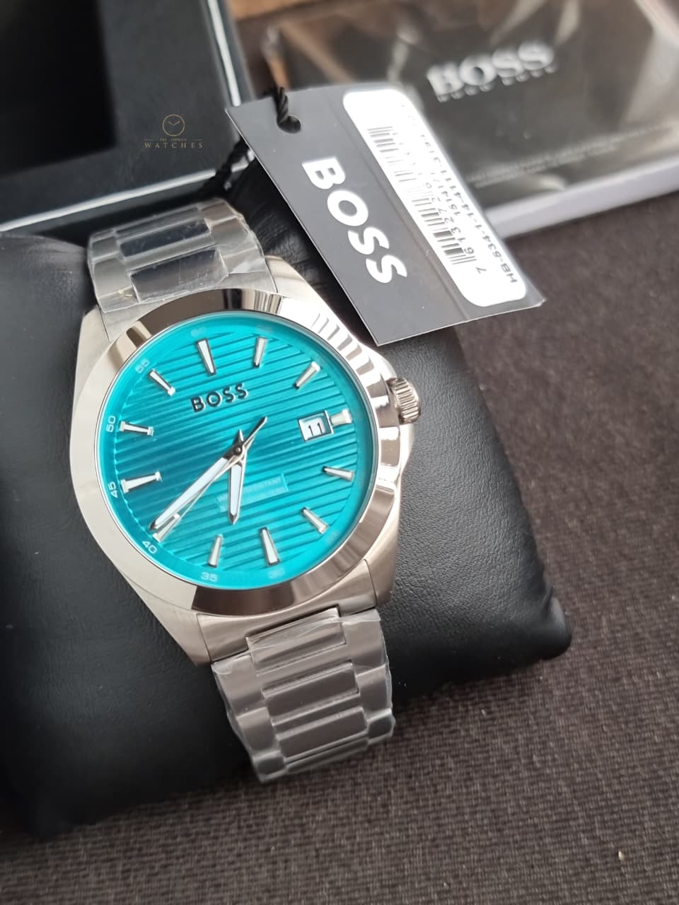 Hugo Boss Strike 1514171 Light Blue Dial Stainless Steel Men's Quartz Watch