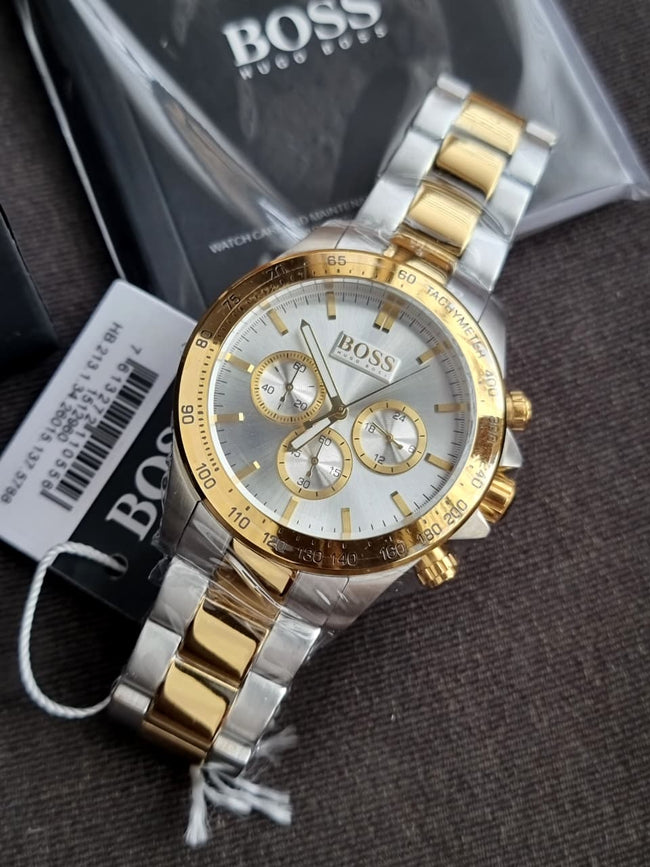 Hugo Boss Ikon Men's Chronograph Quartz Watch 1512960 Hover Image