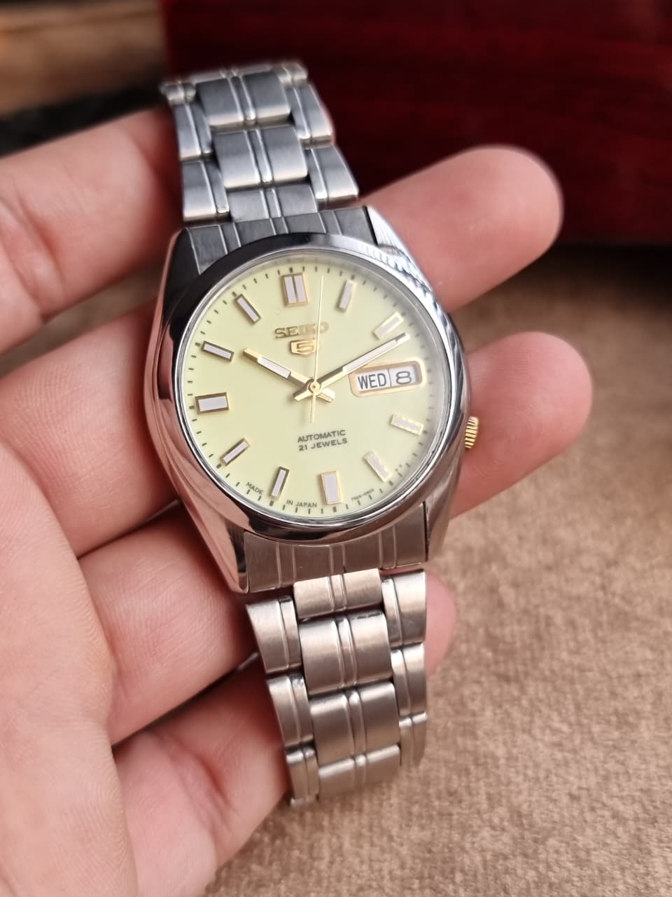 Seiko 5 Automatic Lumibright 36mm Gents Watch