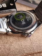 Hugo Boss Strike 1514174 Red Dial Silver Stainless Steel Men's Quartz Watch