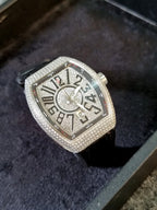 Franck Muller Vanguard Diamond Automatic Watch 41 x 49.95 mm – V 41 SC DT D CD (NR) AC DM BLK
