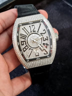 Franck Muller Vanguard Diamond Automatic Watch 41 x 49.95 mm – V 41 SC DT D CD (NR) AC DM BLK