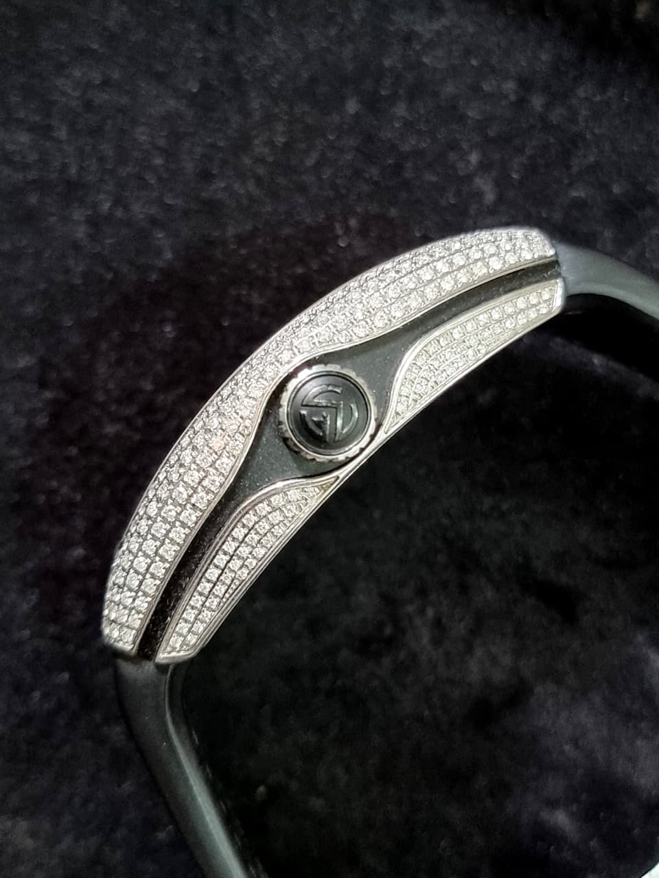 Franck Muller Vanguard Diamond Automatic Watch 41 x 49.95 mm – V 41 SC DT D CD (NR) AC DM BLK