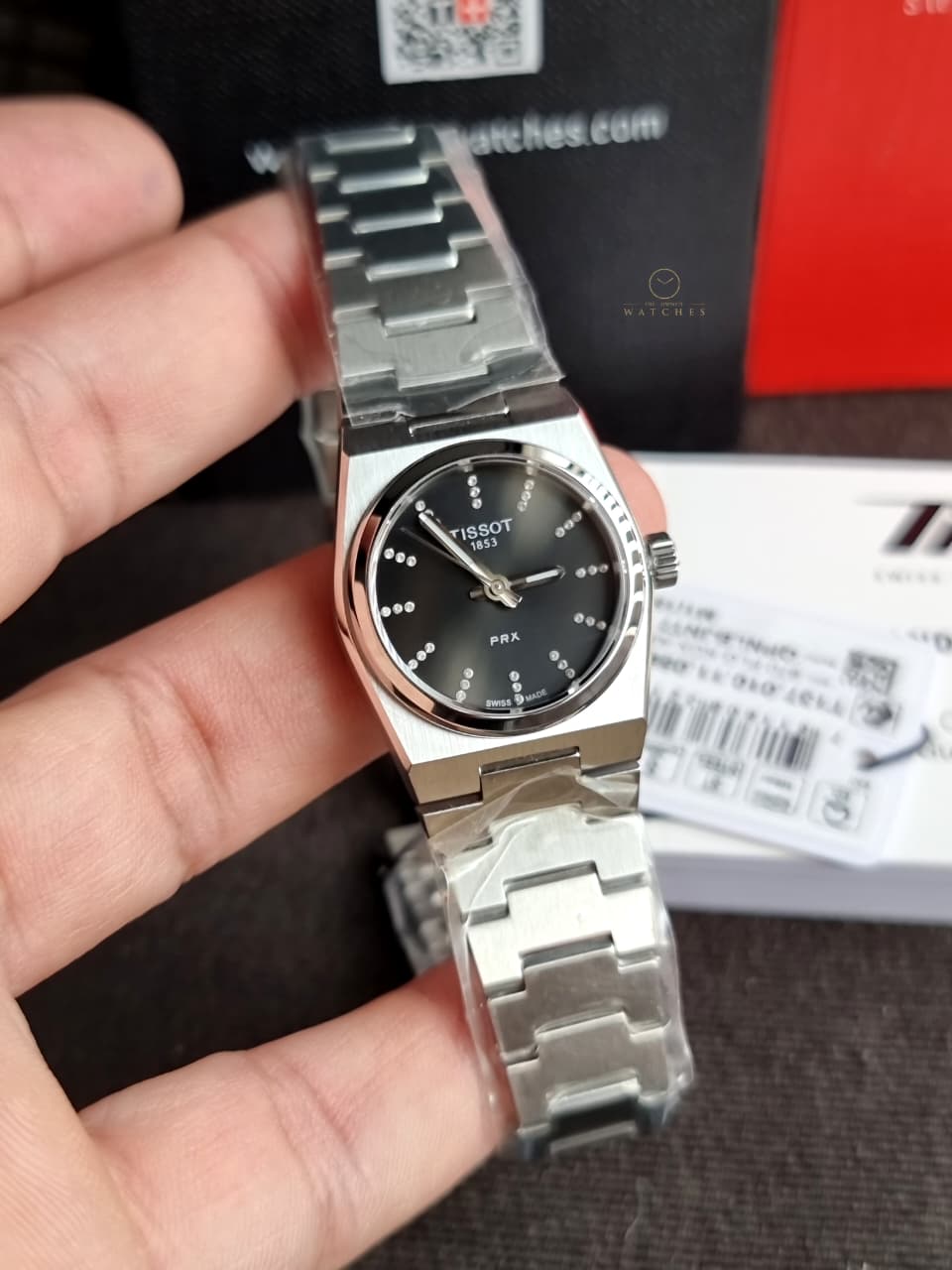 Tissot PRX 25mm Women's Quartz Watch – T137.010.11.056.00