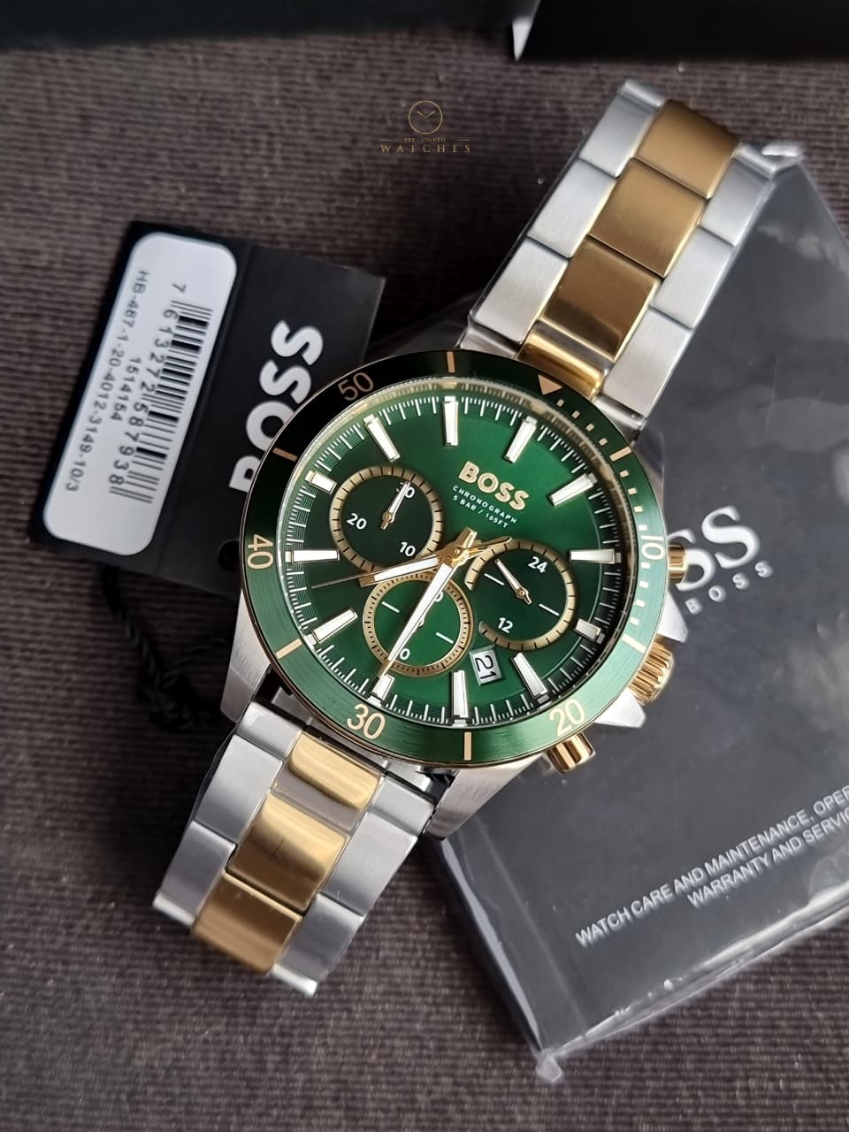Hugo Boss Troper Men's Chronograph Quartz Watch – 1514154