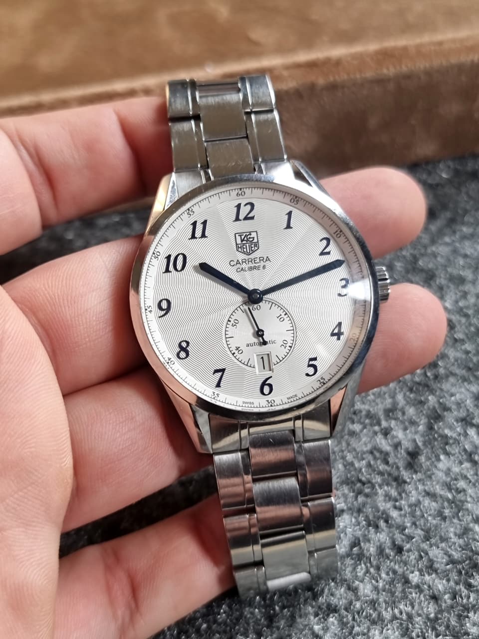 TAG Heuer Carrera Heritage Calibre 6 Automatic Men's Watch – WAS2111.BA0732