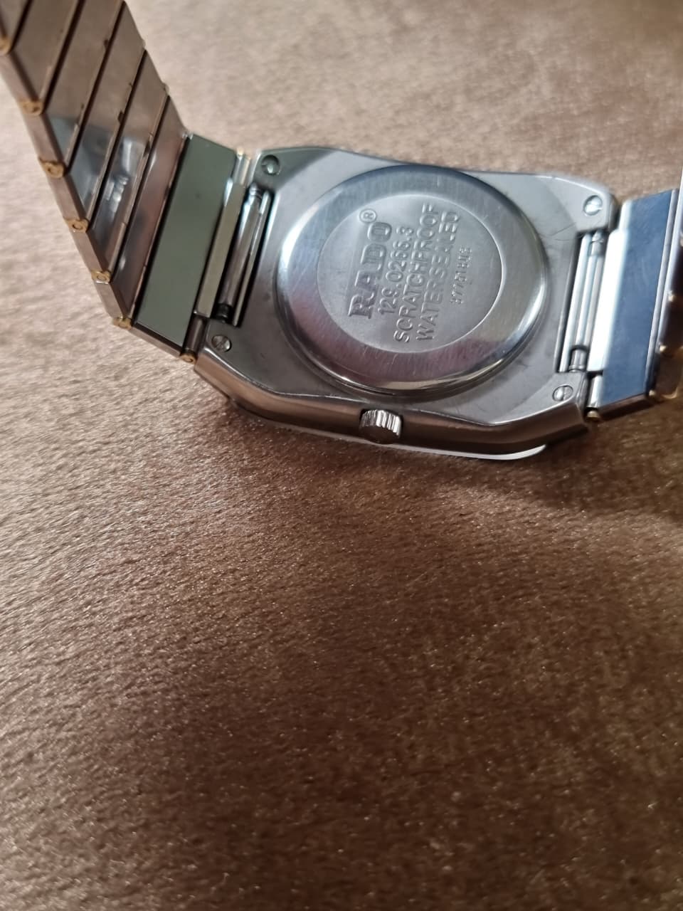 Rado DiaStar Vintage Men's Gold-Tone Quartz Watch – 129.0266.3