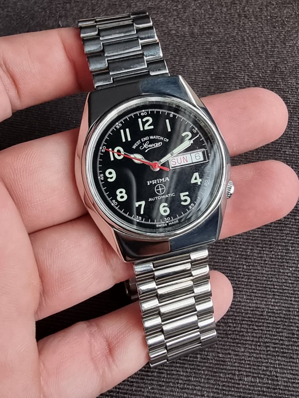 West End Watch Co. Men's Automatic Swiss Watch – 36mm