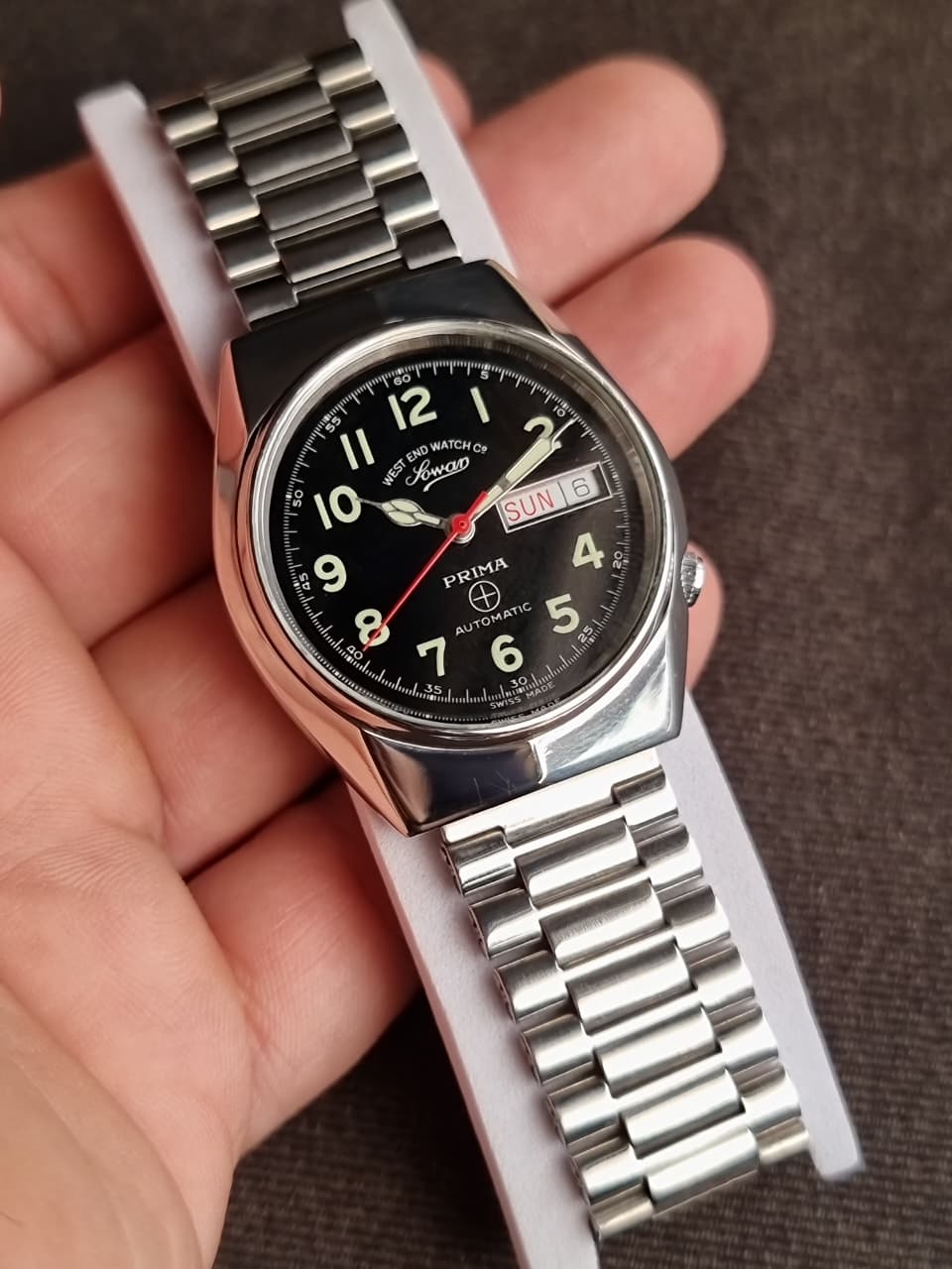 West End Watch Co. Men's Automatic Swiss Watch – 36mm
