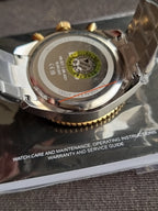 Hugo Boss Runner Men's Chronograph Quartz Watch – Two-Tone Stainless Steel & Grey Dial – 1514144