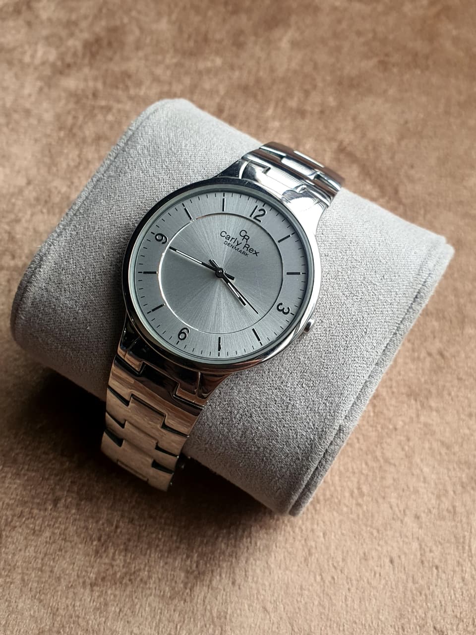 Carley Rex Denmark Men's Fashion Quartz Watch – 38mm (Plain Back)