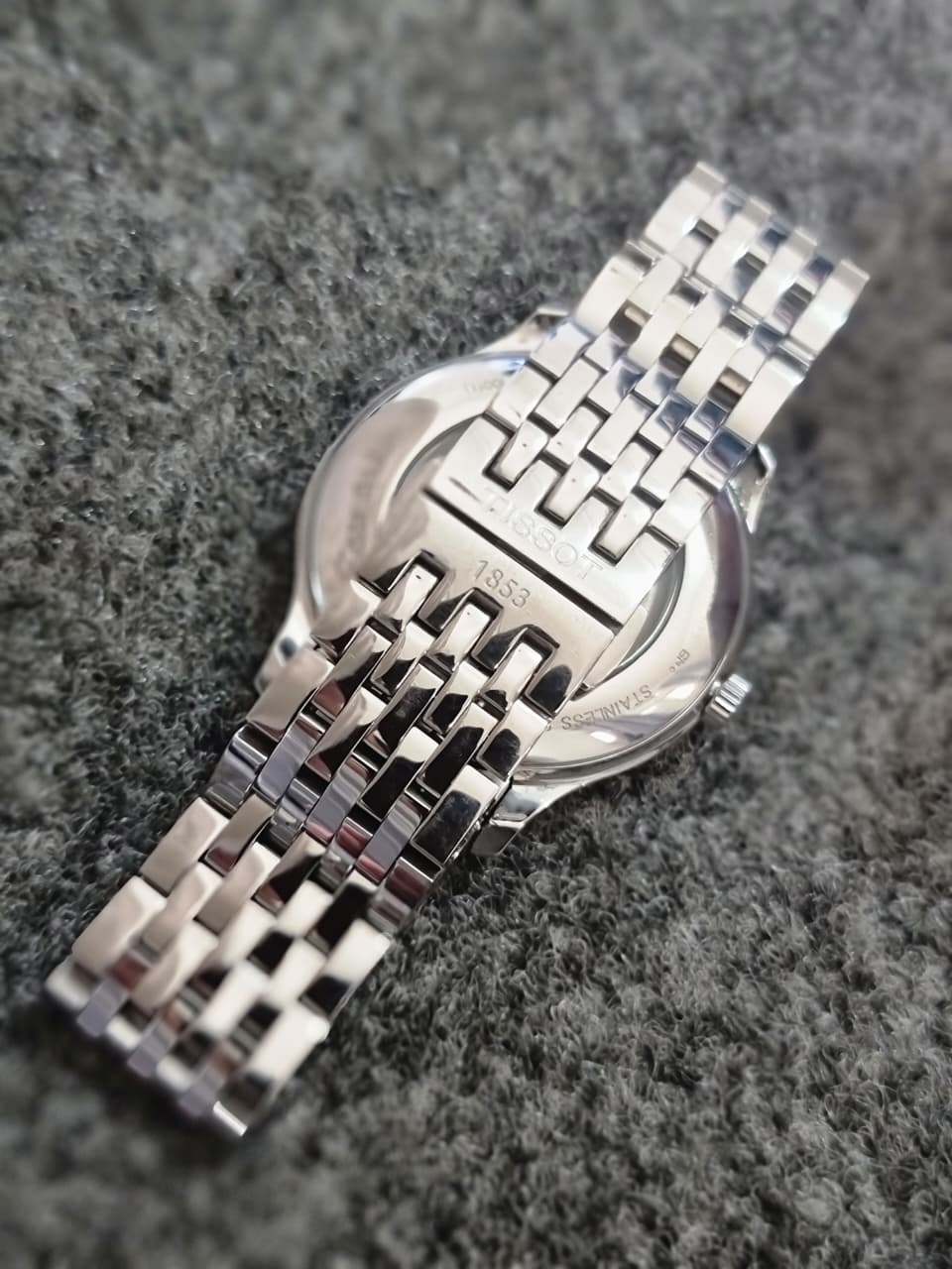 Tissot Tradition Automatic Small Second Men's Watch – Black Dial & Stainless Steel – T063.428.11.058.00